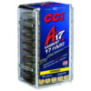 CCI Ammunition A17 .17 Hornady Magnum Rimfire 17 grain Tipped Varmint Rimfire Ammunition 1000 RDS